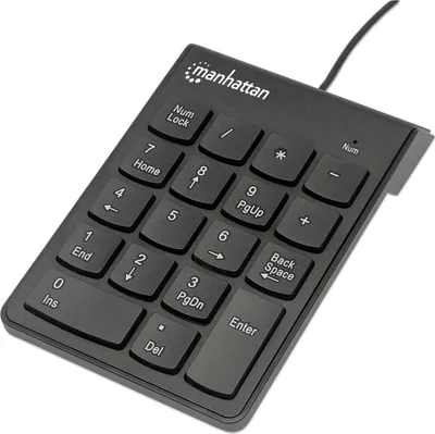 Immagine prodotto di MANHATTAN Nummernblock   USB                       schwarz retail