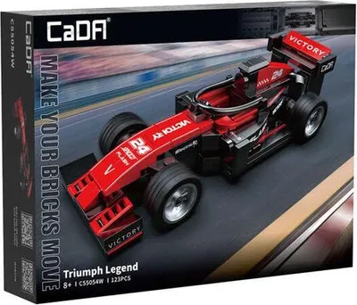 Image de Triumph Legend Master Bricks Set C55054W - Créez et découvrez le monde de l'automobile  Le jouet parfait pour les petits passionnés de voitures