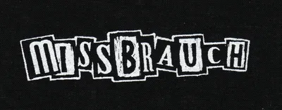 Produktbild von Missbrauch - Aufnäher