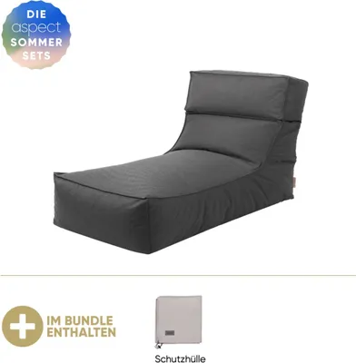 Produktbild von Blomus Outdoor-Lounger -STAY- Size L inkl. GRATIS Schutzhülle Coal