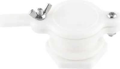 Image de Robinet à vanne en plastique pour miel d'abeille Extracteur d'abeille Outil d'embouteillage Équipement d'apiculteur (blanc)