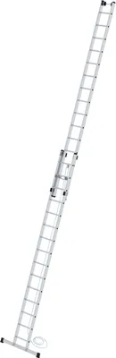 Produktbild von Günzburger Steigtechnik Sprossen-Seilzugleiter 2tlg. mit Standard-Traverse 2 x 15 Sprossen - 011715