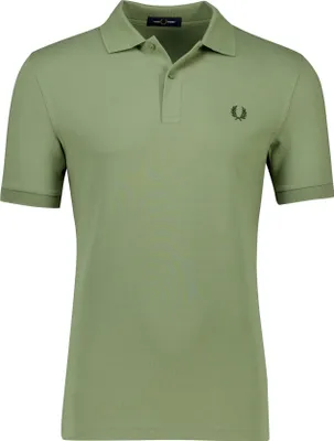 Produktbild von Fred Perry Poloshirt einfarbig grün Baumwolle