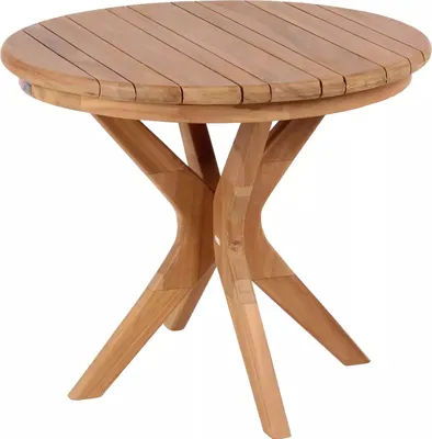 Produktbild von Beistelltisch Burton Teak Rund 60 cm