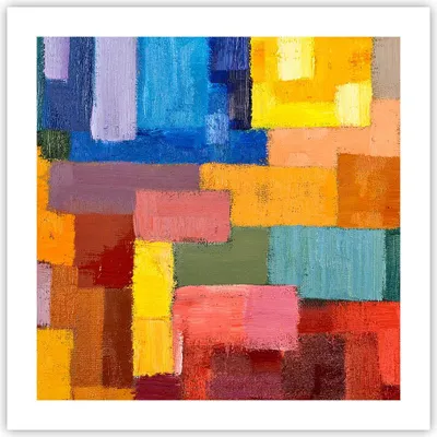 Produktbild von Poster - Poster ohne Rahmen - Abstraktion modern - 50x50 cm - Wand Bild - Wanddeko - Wandbilder - Kunstposter - Wandposter - Bilder - Kunstdruck - Wanddekoration - Wandbild - P2XAC50x50-3703
