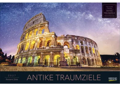 Produktbild von Korsch Wandkalender 2027 Antike Traumziele international mit wechselnden Motiven