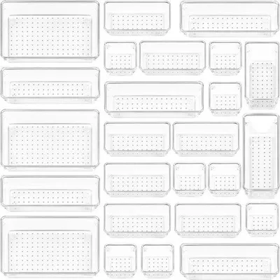 Produktbild von Karton-Organizer - 25 Stücke - vielseitig - für Schmink, Küche und Büro