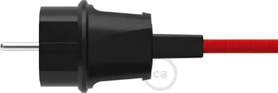 Zdjęcie produktu dla Adapter wtyczki Creative Cables Lumet Spcatfrn czarny wtyczka UE / wtyczka UE 220V czarny wtyczka UE