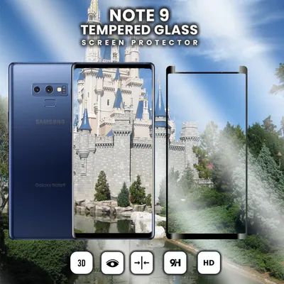 Zdjęcie produktu dla Samsung Galaxy Note 9 - szkło hartowane 9H - ochrona wyświetlacza 3D w super jakości