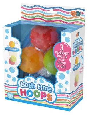 Immagine prodotto di Set da bagno con cestino e palline da basket - Buddy & Barney, adatto dai 12 mesi in su