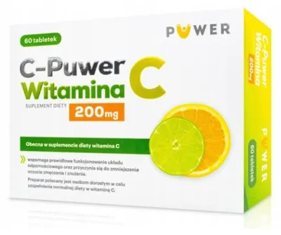 Image de Puwer C - Vitamine C 200 mg - 60 comprimés