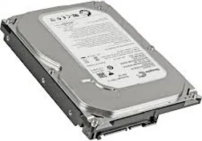A hard disk drive is shown against a white background.