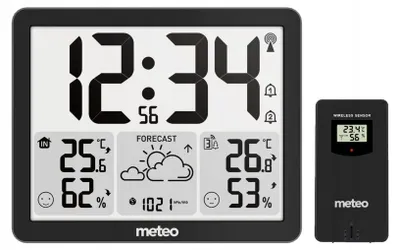 Produktbild von Meteo SP201 Wetterstation mit DCF und Wettervorhersage