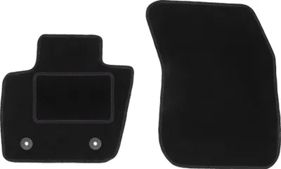 Immagine prodotto di Wielganizator tappetini auto velours anteriori adatto per Ford Mondeo MK5 (2015-, berlina, station wagon) neri, set 2 pz, con fissaggi