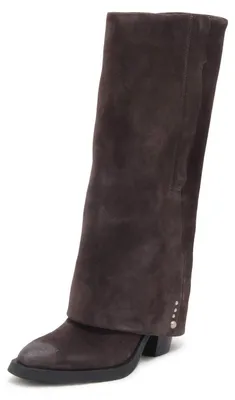 Immagine prodotto di Q2974 Stivale Donna Ash Jackson - Stivali Da Donna In Pelle Scamosciata Marrone
