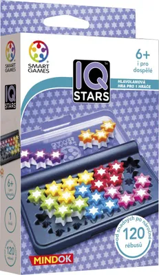 Produktbild von IQ Sterne – Herausforderndes Denkspiel mit 7 Sternteilen zum strategischen Platzieren