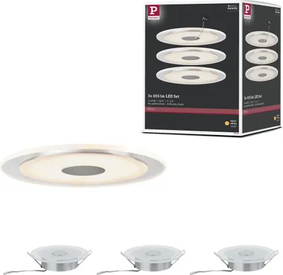 Produktbild von Paulmann Premium LED Einbauleuchte Whirl Basisset