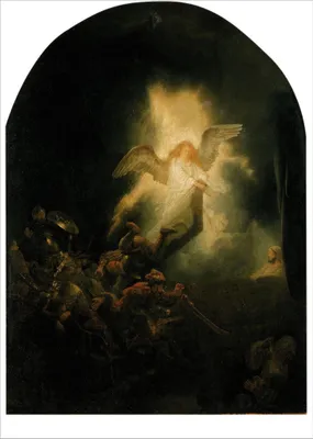 Produktbild von Kunstkarte Rembrandt "Auferstehung Christi"