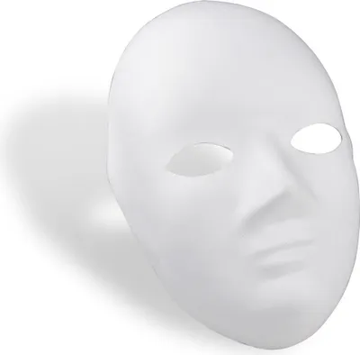 Produktbild von Meyco Maske aus Pappmache Gesicht zum selbstgestalten und dekorieren