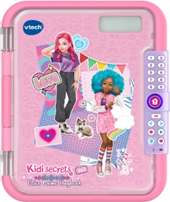 Zdjęcie produktu dla VTech KidiDreams Kidisecrets 365 Voice Memo Dagboek, 5 lat(a), Holenderski, 580 g, Różowy