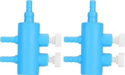 Produktbild von 2pcs Fischtankluft -Splitterrohrverteiler Aquarium Sauerstoffpumpenadapter Zubehör2 Way