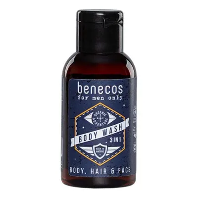 Image de Uniquement pour hommes - Gel douche 3 en 1 Mini 50 ml | BENECOS