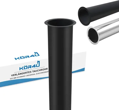 Productafbeelding van Dompelbuis, verstelbaar, 300 x 32 mm, voor sifon, geurafsluiting