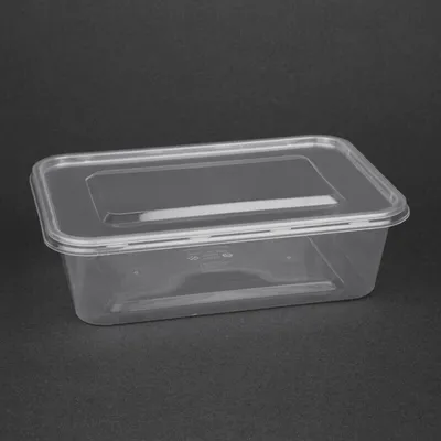 Produktbild von Fiesta Recyclable Kunststoff Mikrowellenbehälter 65Cl (250 Stück)