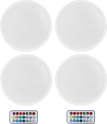 Image de ampoule LED 3W RGB avec télécommande pour chambre à coucher, couloir, hôtel, bar 85265V (GU10 RVB blanc chaud)