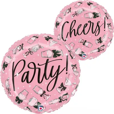 Produktbild von 18"/Ø46cm Folienballon Party! - Cheers!