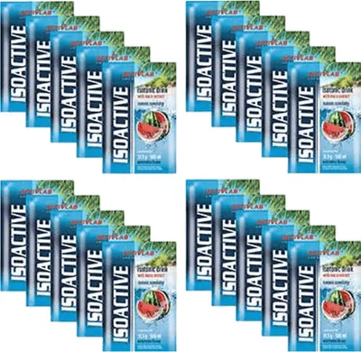 Produktbild von Activlab Isoactiv (20x31,5g) Lemon - Energie & Ausdauer - Elektrolyte