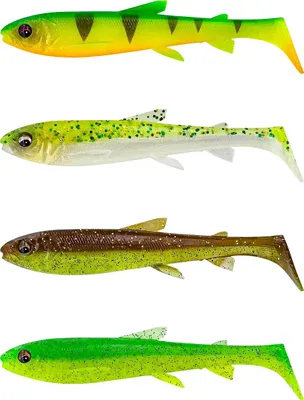 Produktbild von Savage Gear 3D Whitefish Shad Mix (Dunkles Wasser Mix)