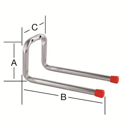 Produktbild von Wandhaken doppelt 8508