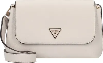 Produktbild von Guess Meridian Überschlagtasche cremeweiß 17,5 x 28 x 8