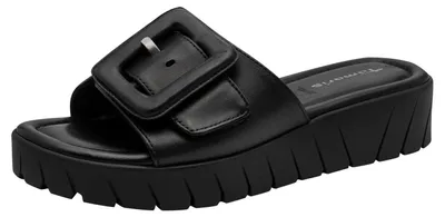 Produktbild von Tamaris Damen Heeled Mules Leder, schwarz, 37 EU