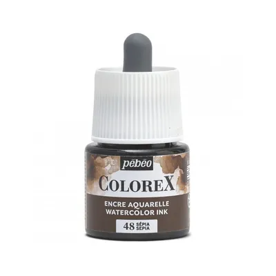 Obrázek produktu pro Pebeo Colorex Aquarelltinte, 45 ml, 48 Sepia