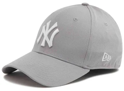 Produktbild von New Era 39Thirty Flexfit Cap - NY YANKEES grau / weiß L/XL