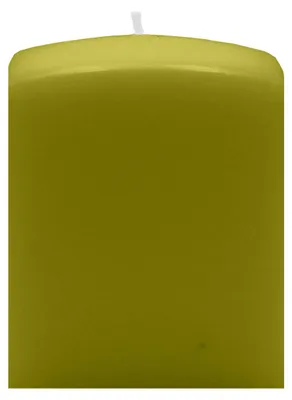 Produktbild von Quader Kerzen Scottish Grün 8 x Ø 6/6 cm, 4 Stück