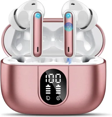 Produktbild von AI Kopfhörer Übersetzer 3-in-1 Bluetooth 5.3, 164 Sprachen, 6 Modi, ENC Mikrofon, 40 Std Laufzeit, Echtzeit Ohrhörer mit App für Reisen & Business