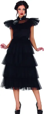 Produktbild von Schwarze Ball Königin Kleid, Größe: 38 - 40 (M) Farbe: Schwarz