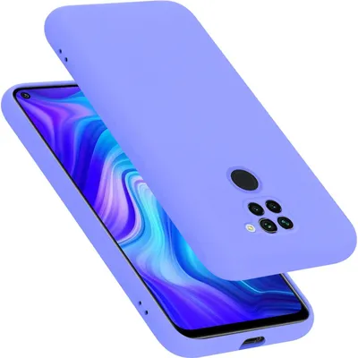 Produktbild von Cadorabo Hülle für Xiaomi RedMi NOTE 9 Hülle Silikon Handyhülle Case aus flüssigem Silikon, Kratzfeste und stoßfeste Schutzhülle für Xiaomi RedMi NOTE 9