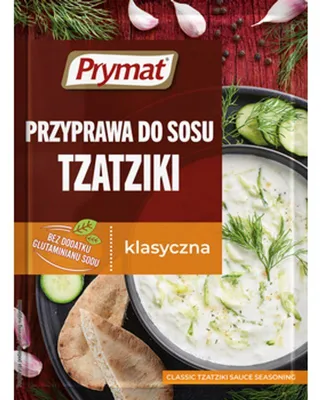 Zdjęcie produktu dla Prymat Sos Czosnkowy Tzatziki 20 g