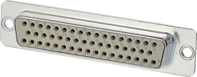 Produktbild von HARTING D-Sub Buchseneinsatz (F) passend für D-Sub Gehäuse Baugröße 50 50-polig Handlötanschluss - 1 Stück