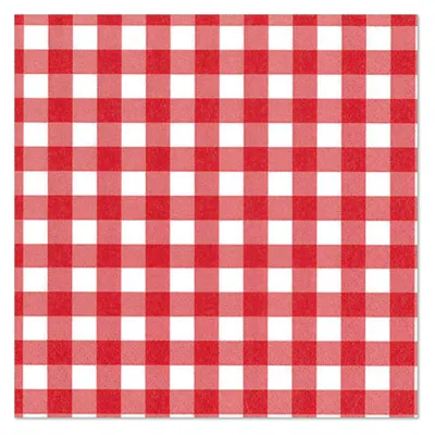 Obrázek produktu pro PAPSTAR  87102 PAPSTAR Motivservietten "Vichy Karo", 330 x 330 mm