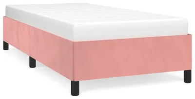 Obrázek produktu pro vidaXL Rám postele Pink 80x200 cm Velvet