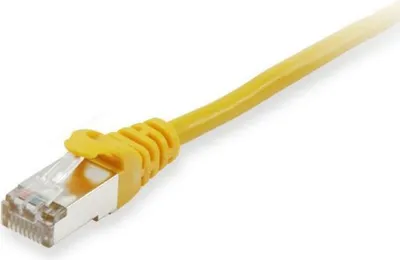 Produktbild von Equip Patchkabel Cat6       S/FTP 2xRJ45  0.50m    gelb LSZH Polybeutel