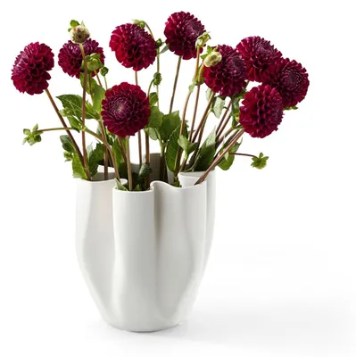 Produktbild von Philippi Livree Vase Keramik, 3D Druck, 22 cm (h) 143011