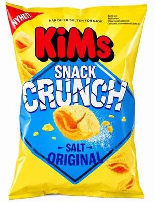 Produktbild von KiMs Snack Crunch Salt Original 125g