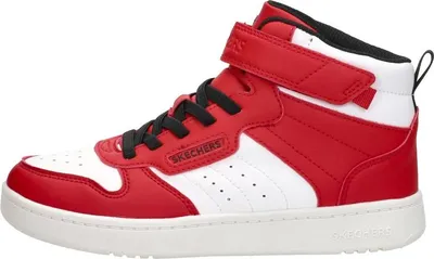 Produktbild von Skechers Quick Street - Rapid Avenue  Klittenband Hoog - Rood - Maat 28