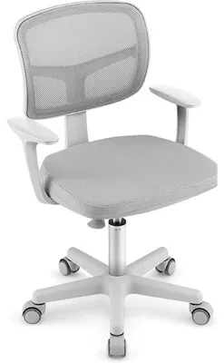 Zdjęcie produktu dla Dziecięcy fotel obrotowy GO-21363HS-HY z podłokietnikami, kolor szary
